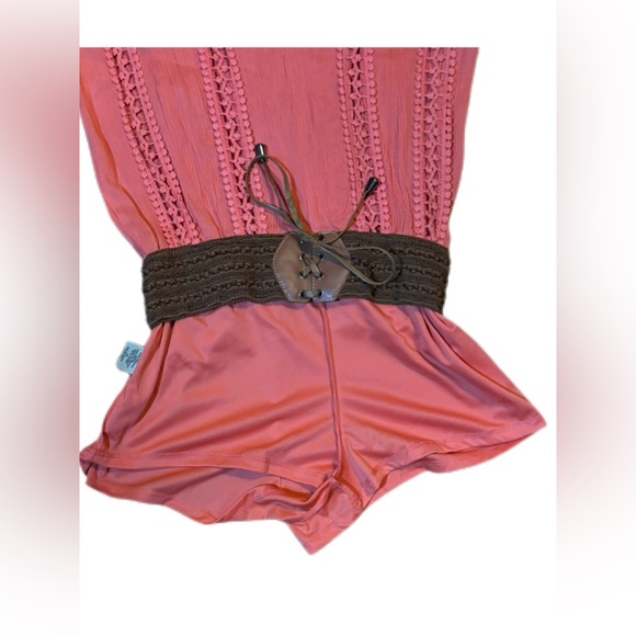 Truth by Republic Wide Leg Pants EUC Size Medium | Boho Prairie Hippie Viscose - Picture 6 of 15